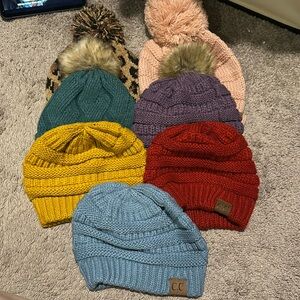 CC beanies. Gently worn.